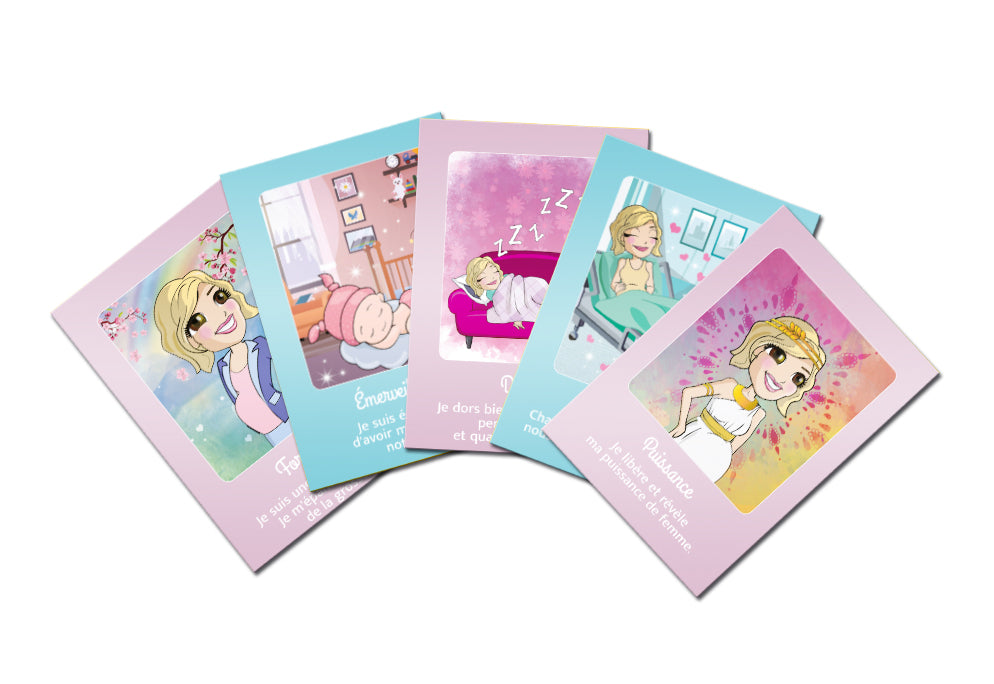 Pack Grossesse Heureuse ! Le livre + les 100 cartes